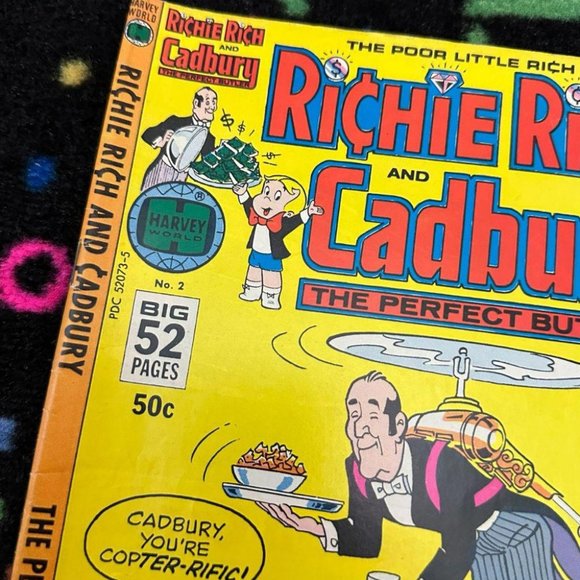 RICHIE RICH AND CADBURY THE PERFECT BUTLER COMIC - Picture 3 of 3